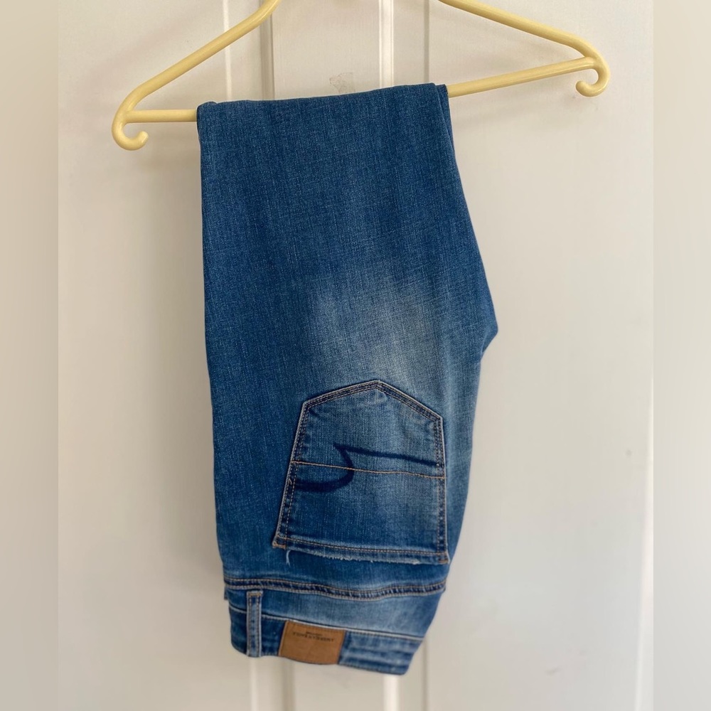 Women’s blue jeans